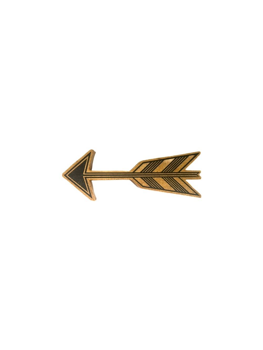 Vintage Rustic Farmhouse Wooden Arrow Accent Decor Piece
